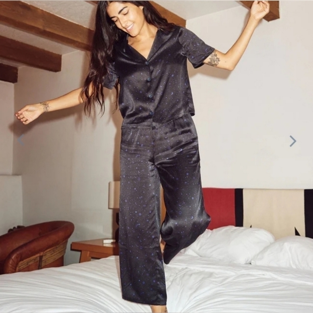 MARINE layer washable silk pant - Picture 2 of 4